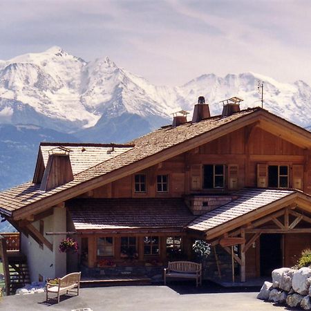 Villa La Joubarbe Au Balcon Du Mont-Blanc Sallanches Exterior foto