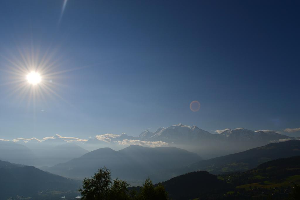 Villa La Joubarbe Au Balcon Du Mont-Blanc Sallanches Exterior foto