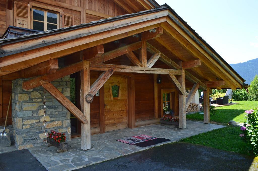 Villa La Joubarbe Au Balcon Du Mont-Blanc Sallanches Exterior foto