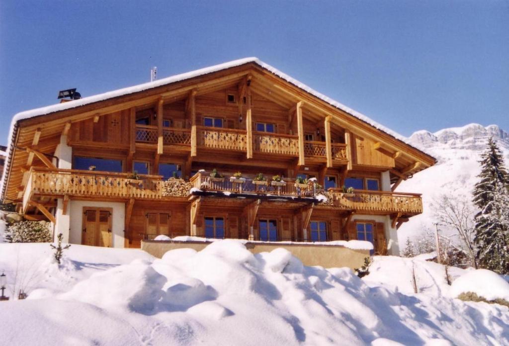 Villa La Joubarbe Au Balcon Du Mont-Blanc Sallanches Exterior foto